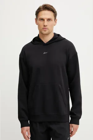 Reebok Felpa tuta Athlete colore con cappuccio 100215038