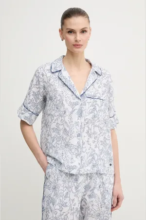 Pepe Jeans Camicia di lino DORIS donna colore PL305025
