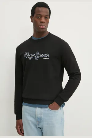 Pepe Jeans Felpa in cotone DORIAN CREW uomo colore PM582757