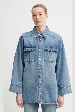 Gestuz Camicia di jeans donna colore 10909943