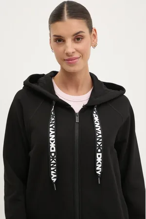 DKNY Felpa donna colore con cappuccio DP5J9510
