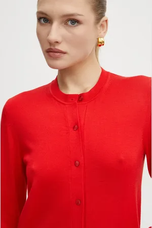 HUGO BOSS Cardigan in lana colore 50492552
