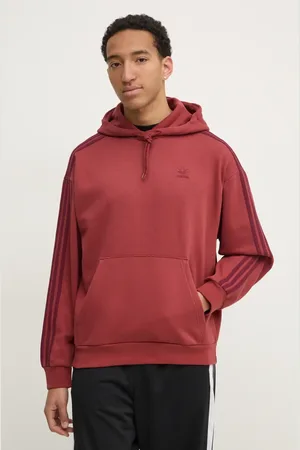 adidas Felpa BAGGY HOODIE uomo colore con cappuccio con applicazione JP1072