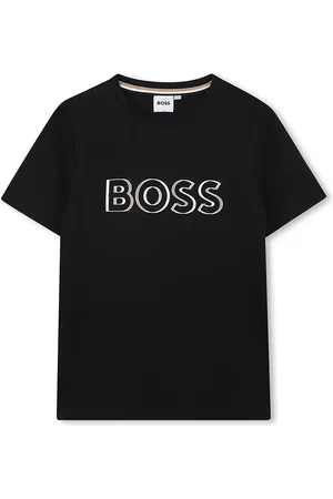 HUGO BOSS T-shirt in cotone per bambini colore J52034