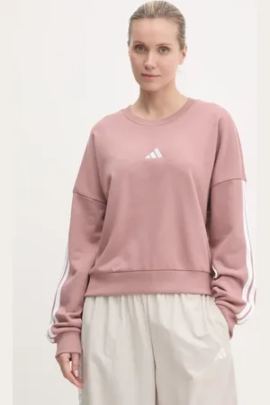 adidas Felpa Essentials donna colore con applicazione JD5288