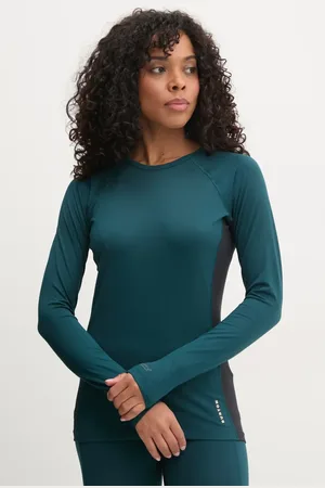 Burton Longsleeve funzionale Midweight X Base Layer colore verde 221951