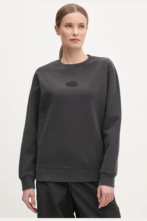 The North Face Felpa in cotone Nature Relaxed donna colore con applicazione NF0A8BVXJK31