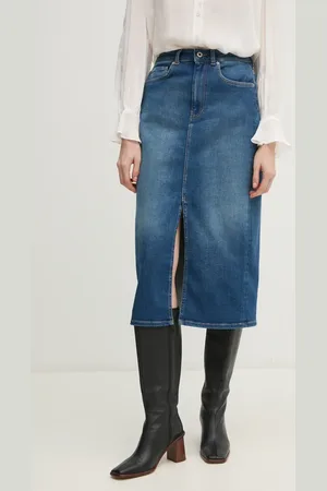 Pepe Jeans Gonna di jeans MIDI SKIRT HW colore PL901186IA0