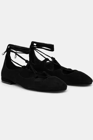 ANSWEAR Ballerine in pelle scamosciata colore