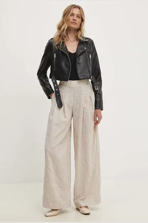 ANSWEAR Pantaloni in cotone colore