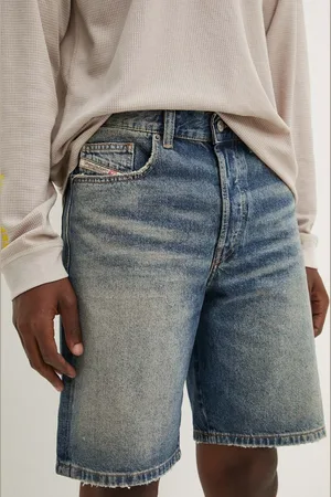 Diesel Pantaloncini di jeans REGULAR-SHORT CALZONCINI uomo colore A06430.0GRDS