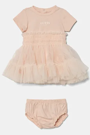 Guess Vestito neonato colore rosa A5RK19 K6YW0