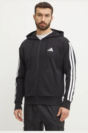 adidas Felpa Essentials uomo colore con cappuccio JD1877