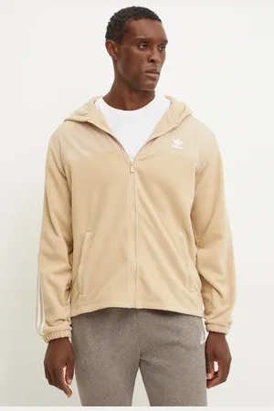 adidas Felpa uomo colore con cappuccio con applicazione IZ2487