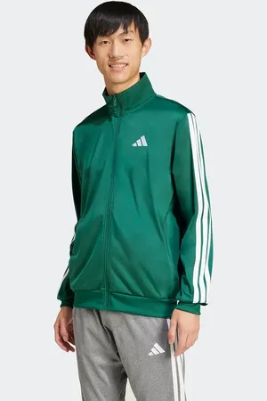 adidas Felpa 3-Stripes uomo colore con applicazione JI8821