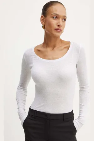 HUGO BOSS Top a maniche lunghe in cotone colore 50518862