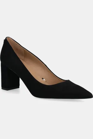 HUGO BOSS Scarpe décolleté in pelle scamosciata Janet colore 50542386