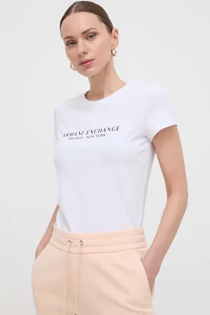 Armani Exchange T-shirt in cotone donna colore