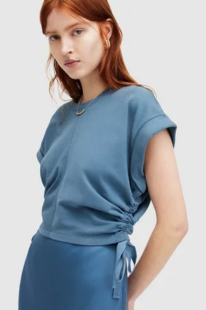 AllSaints Camicetta in cotone MIRA donna colore