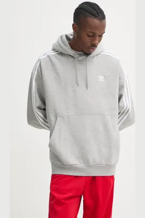 adidas Felpa BAGGY HOODIE uomo colore con cappuccio con applicazione JP1076