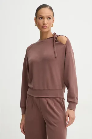 HUGO BOSS Felpa donna colore arancione 50531833