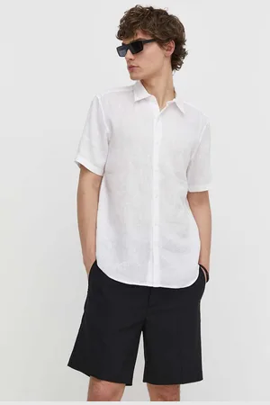 THEORY Camicia di lino colore
