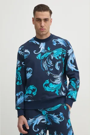VERSACE Felpa in cotone uomo colore 78GAI3R0 FS190