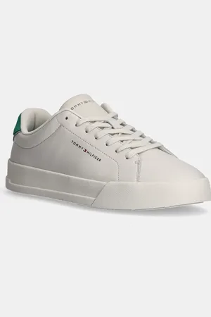 Tommy Hilfiger Sneakers in pelle TH COURT LTH DETAIL ESS colore FM0FM05367