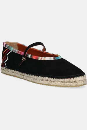 Missoni Espadrillas in pelle scamosciata Lola colore MWB012_001