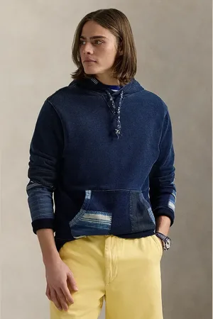 Ralph Lauren Felpa in cotone uomo colore con cappuccio 710958243
