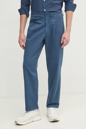 Pepe Jeans Pantaloni RELAXED COMFORT PLEATED CHINO uomo colore PM211803