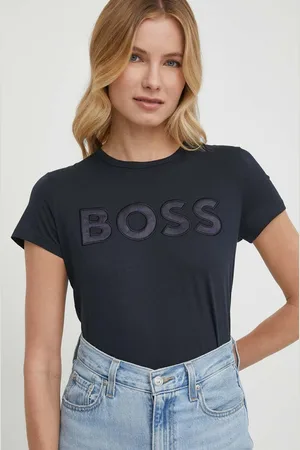 HUGO BOSS T-shirt in cotone donna colore