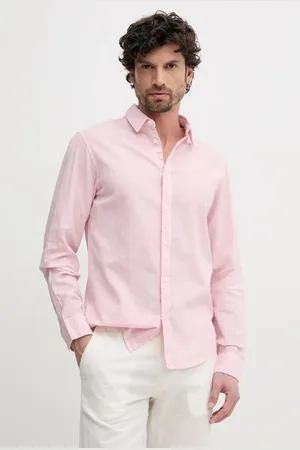 Pepe Jeans Camicia di lino ARNAU uomo colore PM308844