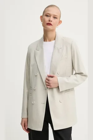 Bruuns Bazaar Blazer con aggiunta di lana colore BBW4204