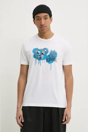 Iceberg T-shirt in cotone uomo colore F043 6306