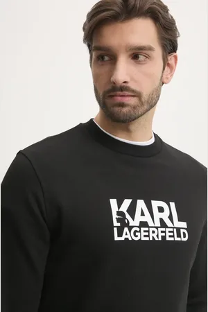 Karl Lagerfeld Felpa in cotone uomo colore 551917.705091