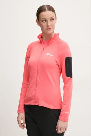 Jack Wolfskin Felpa da sport Prelight colore con applicazione A63790