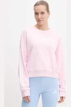 adidas Felpa Essentials donna colore con applicazione JD5294