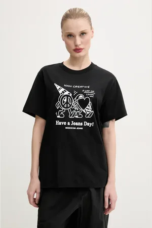 Moschino T-shirt in cotone donna colore 0714 3732
