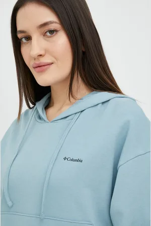 Columbia Felpa in cotone donna con cappuccio