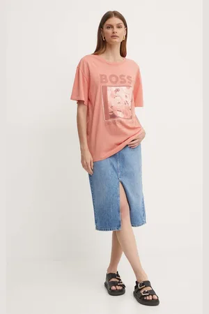 HUGO BOSS T-shirt in cotone donna colore