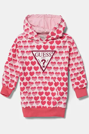 Guess Vestito di cotone bambina colore K5RK08 KA6R4