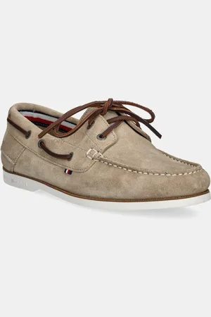 Tommy Hilfiger Mocassini in camoscio TH BOAT SHOE CORE SUEDE uomo colore FM0FM05387