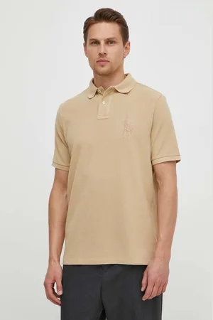 Ralph Lauren Polo in cotone colore con applicazione
