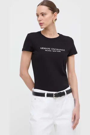 Armani Exchange T-shirt in cotone donna colore