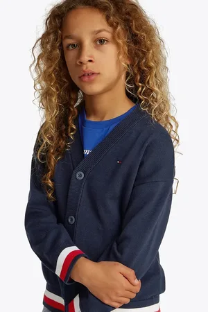 Tommy Hilfiger Cardigan di cotone bambino/a colore KB0KB08891
