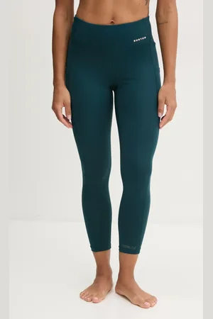 Burton Leggins funzionali Midweight X Base Layer colore verde 221991