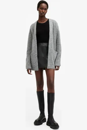 AllSaints Cardigan in lana ZOE colore W048KB
