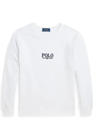 Ralph Lauren Felpa in cotone bambino/a colore con applicazione 323958154001