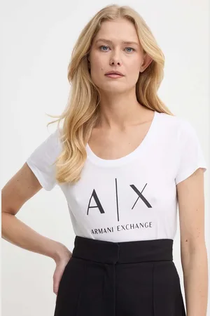 Armani Exchange T-shirt in cotone donna colore